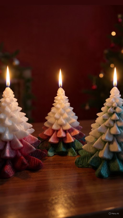 Christmas tree Candle